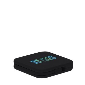 Batterie externe carrée en ABS avec connexion type C, 1200 mAh