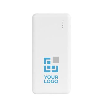 Batterie externe en ABS recyclé avec une capacité de 8 000 mAh