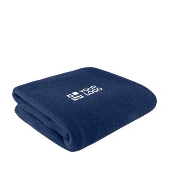 Plaid en polyester recyclé fabriqué en UE 110 x 150 cm 290 g/m2