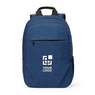 Sac à dos 18L en RPET 300D à compartiment frontal zippé 15,6''
