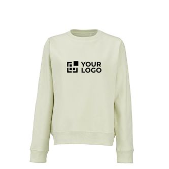 Sweat-shirt femme en coton biologique col rond 300 g/m² Waikiki