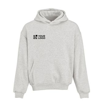 Sweat unisexe oversize 340 g/m² en coton et polyester recyclé Ericeira