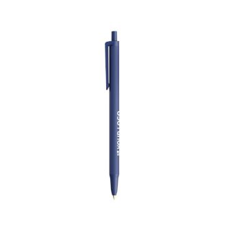 Stylo à bille avec corps en caoutchouc Softfeel®, encre bleue BIC®