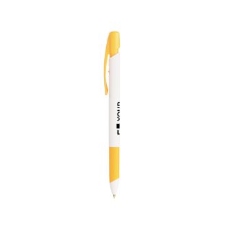 Stylo en plastique avec bouton-poussoir rétractable, encre noire BIC®