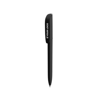 Stylo bille en plastique rotatif à encre noire Super Clip Soft BIC®