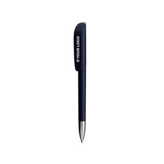 Stylo en plastique rechargeable à encre noire Super Clip Soft BIC®