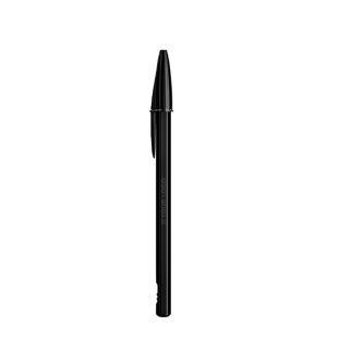 Stylo métallique rechargeable à encre noire Cristal® Re’New Black BIC®