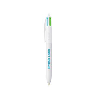 Stylo à bille en plastique BIC® avec 4 encres aux couleurs originales
