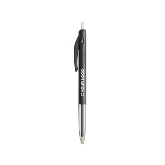 Stylo en plastique rétractable à encre noire M10® Clic BIC®