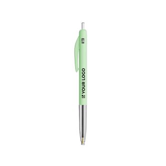 Stylo en plastique rétractable et ergonomique à encre bleue BIC®