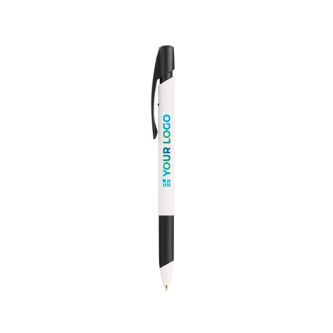 Stylo à bille en plastique recyclé avec grip doux et encre bleue BIC®