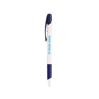Stylo à bille en plastique recyclé avec grip doux et encre noire BIC®