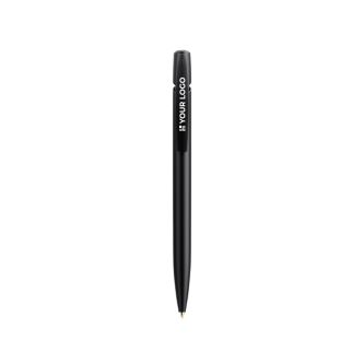 Stylo bille en matériaux recyclés avec clip robuste, encre bleue BIC®