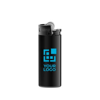 Briquet noir en plastique petit format avec sécurité enfant BIC® J25