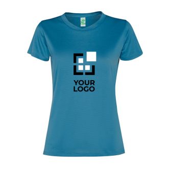 T-shirt femme en polyester recyclé 100 g/m² Roly Direct Slam 