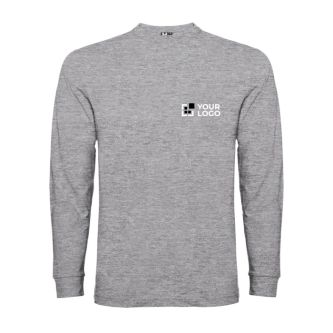 T-shirt en coton à manches longues 165 g/m² Roly Direct Pointer 