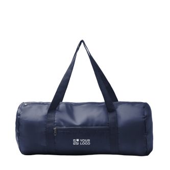Sac de sport pliable en plastique recyclé avec fermeture éclair