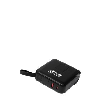 Batterie externe 3 en 1 à charge rapide sans fil 15 W 10 000 mAh