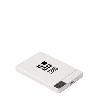 Batterie externe magnétique aluminium recyclé, charge rapide 5 000 mAh