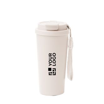 Mug isotherme en acier inoxydable avec couvercle anti-fuite 500 ml