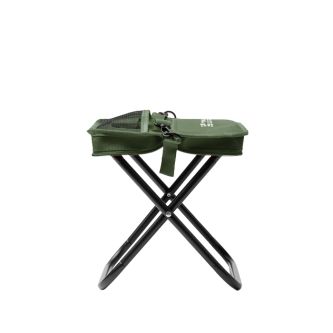 Chaise pliante compacte en polyester avec housse et poches