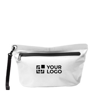 Trousse étanche avec fermeture éclair imperméable et dragonne amovible