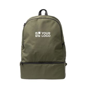 Sac à dos écologique avec poche à chaussures rigide et poche avant