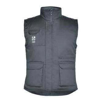 Gilet de travail en polyester et coton 200 g/m² Roly Almanzor 