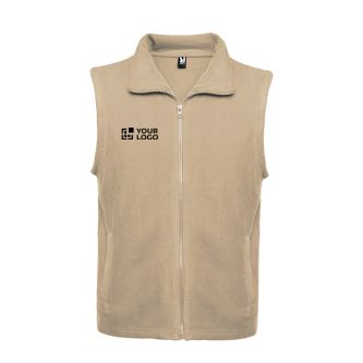 Gilet polaire unisexe avec zip 300 g/m² Roly Direct New Bellagio