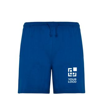 Short unisexe avec taille élastique 200 g/m² Roly Direct Sport 