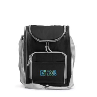 Glacière en polyester avec compartiment principal isotherme 15L