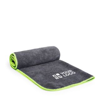 Serviette de bain et de plage en polyester et polyamide 280 g/m²