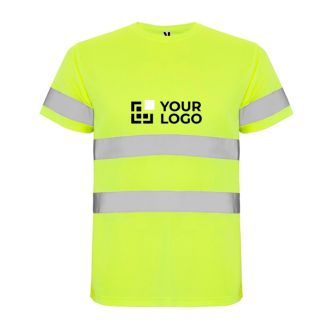 T-shirt de travail haute visibilité 130 g/m² Roly Delta 
