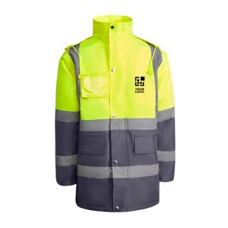 Parka de travail matelassée haute visibilité 395 g/m² Roly Merak 