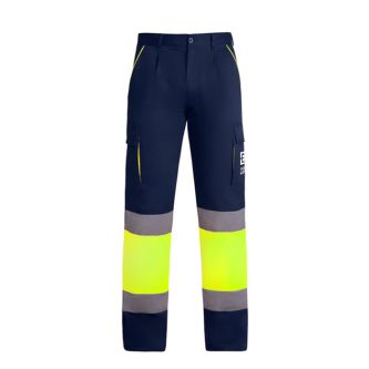 Pantalon de travail multi-poches visibilité 235 g/m² Roly Enix 