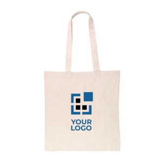 Sac de courses en coton naturel Oeko-Tex® 180 g/m2