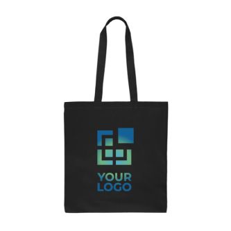 Sac de courses en coton de couleurs Oeko-Tex® 140 g/m2