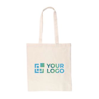 Sac de courses en coton naturel Oeko-Tex® 140 g/m2