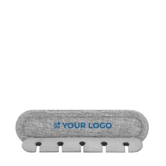 Organisateur de câbles avec 5 fentes et adhésif