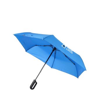 Parapluie coupe-vent pliant automatique avec housse assortie Ø98