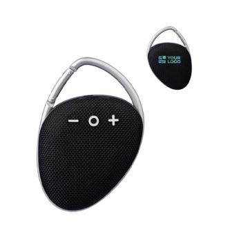 Enceinte avec bracelet de transport, autonomie de 3,5 heures