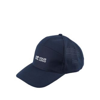 Casquette en polyester avec trous d’aération à l’arrière