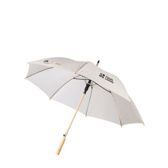 Parapluie de golf automatique avec manche droit en bambou Ø 102 cm