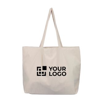 Sac en velours avec longues anses, compartiment et poche intérieure