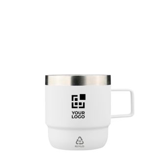 Tasse en inox à double paroi avec intérieur en céramique 180 ml