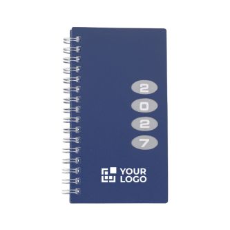 Agenda de poche avec vue hebdomadaire et certification FSC®