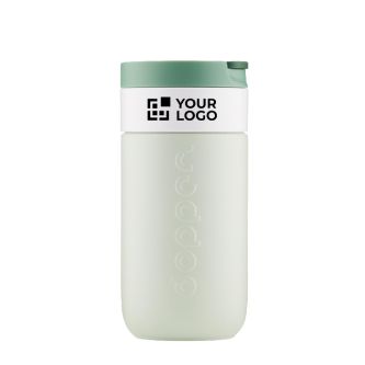 Mug isotherme de voyage en inox, couvercle rabattable Dopper 300 ml