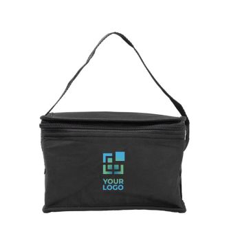 Sac isotherme dans plusieurs couleurs, 6 canettes, poignée assortie