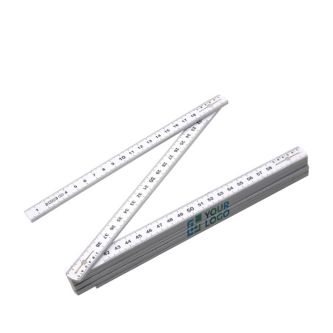 Règle pliable en plastique avec échelle en centimètres, 2M