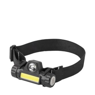 Lampe frontale inclinable pour une meilleure visibilité